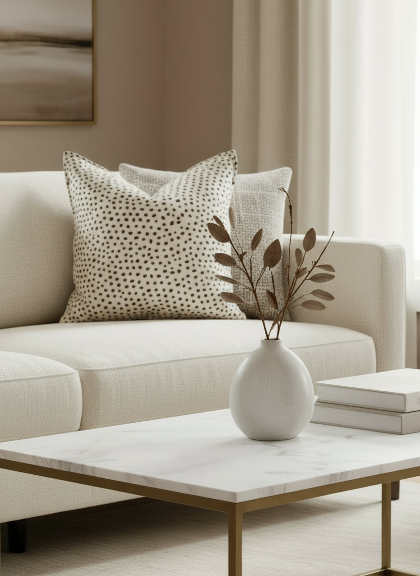 Black Polka Dot Leopard