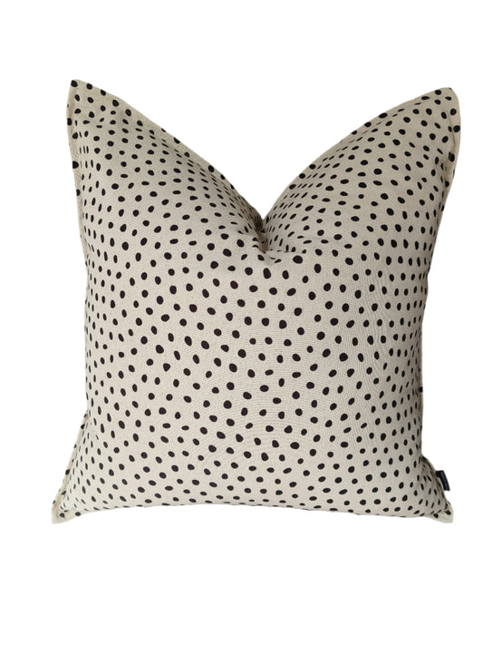 Black Polka Dot Leopard